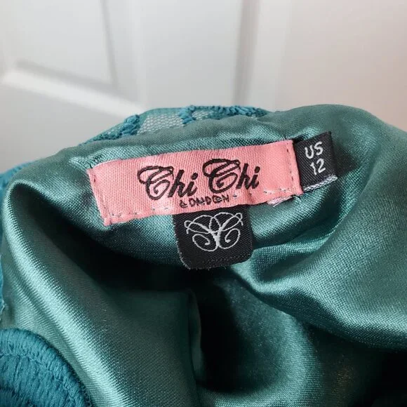 Exquisite Elegance Chi Chi London Lace Dress Size 12 - Picture 6 of 9